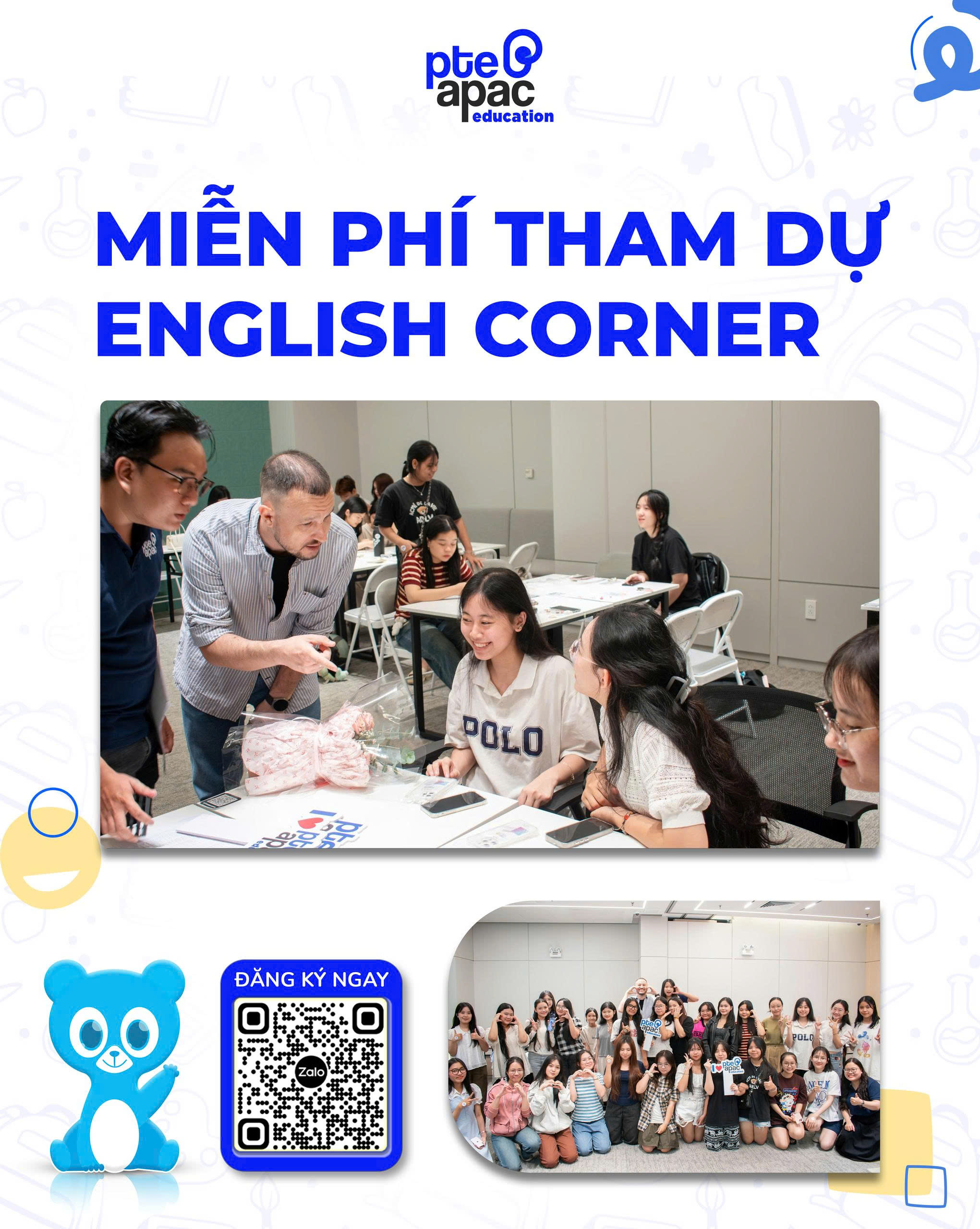 Miễn phí tham dự English Corner
